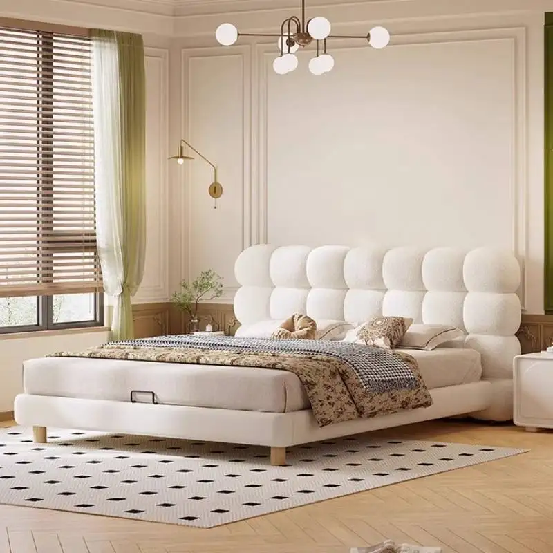 ！@Covers Decoration Double Bed Accessories Frame Freeshippings Loft Double Bed Queen Bunker Camas De Dormitorio Furniture