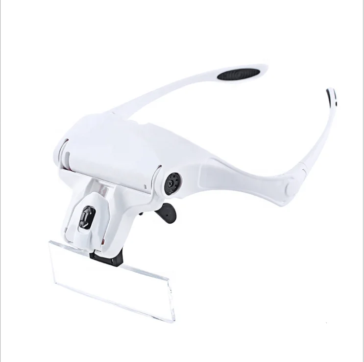 Tiara lupas lupa de trabalho para cosméticos loja de beleza olho relógio reparação lupa