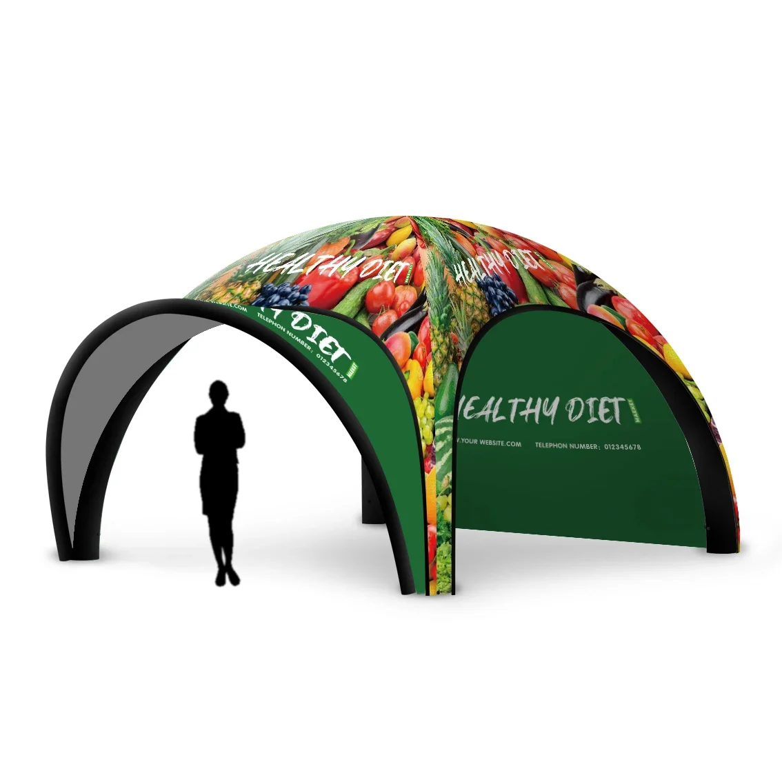 Retardant Flame Outdoor Advertisement Cheap Store Dome Event Tent Advertising Inflatable Outdoor Event Air Inflatable Tent