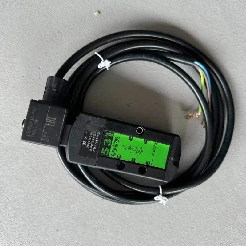 for American ASCO solenoid valve PVG531C017MS 24DC explosion-proof two-position five-way pipe connection
