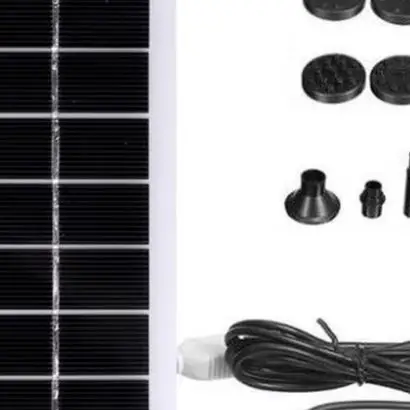 Garden Water Pump for solar Fountain Pump Lightweight Design Eco Friendly for source For Garden Decoration Garden Water