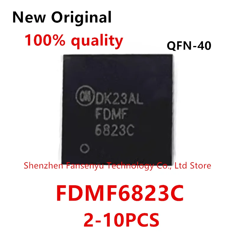 

(2-10piece) 100% New FDMF6823C 6823C QFN-40 Chipset