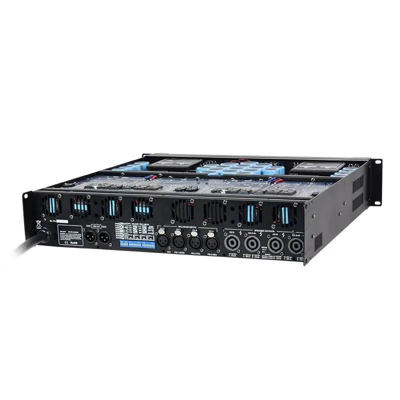 DS-20Q Professional Sound Stage Dj Class Td 4 Channel Receivers Power Amplifier 5000 Watts
