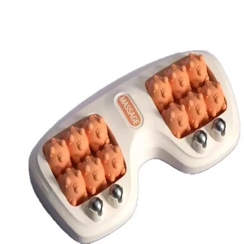 Rodillo masajeador de pies, masaje de pies, rodillo de cuentas magnéticas, masaje de pies multipunto, terapia de pies, masajeador de pies para frotar, pata de gato