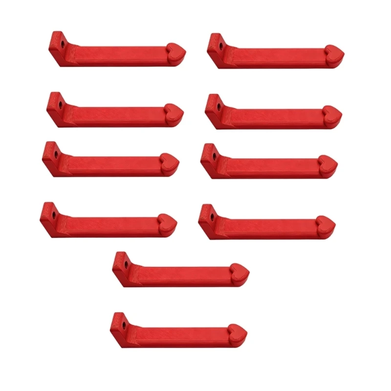 Tool Storage Rack Set for Small Supplies Tape Rolls and Workbench Use 10 Pack J0MC