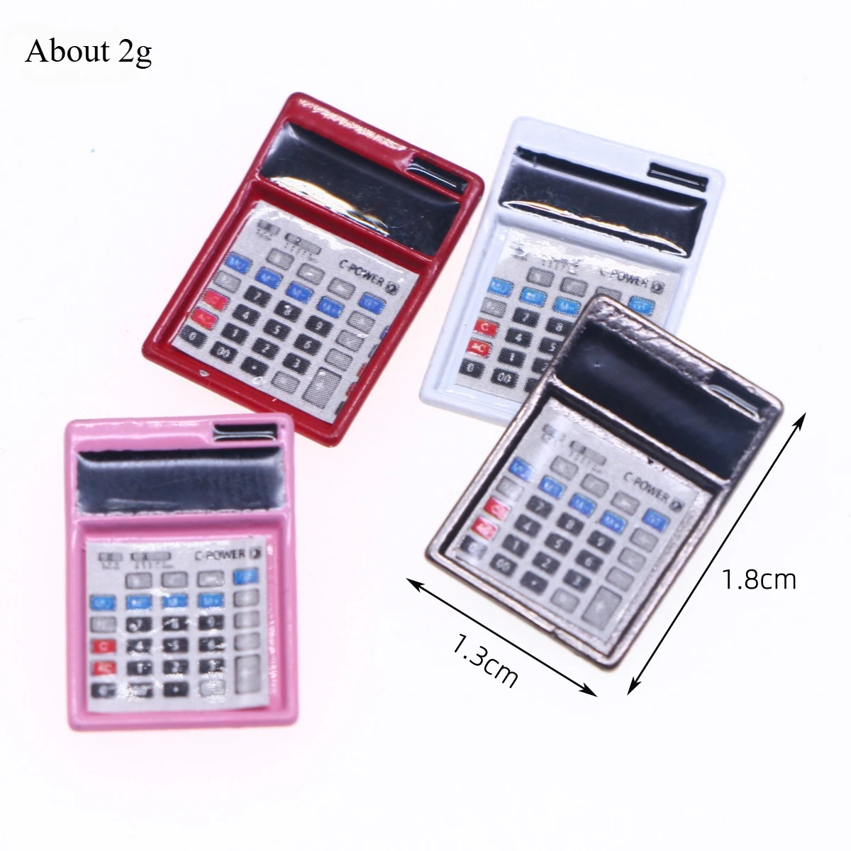 Miniature Dollhouse Calculator Model, BJD Learning & Educational Toy Accessories