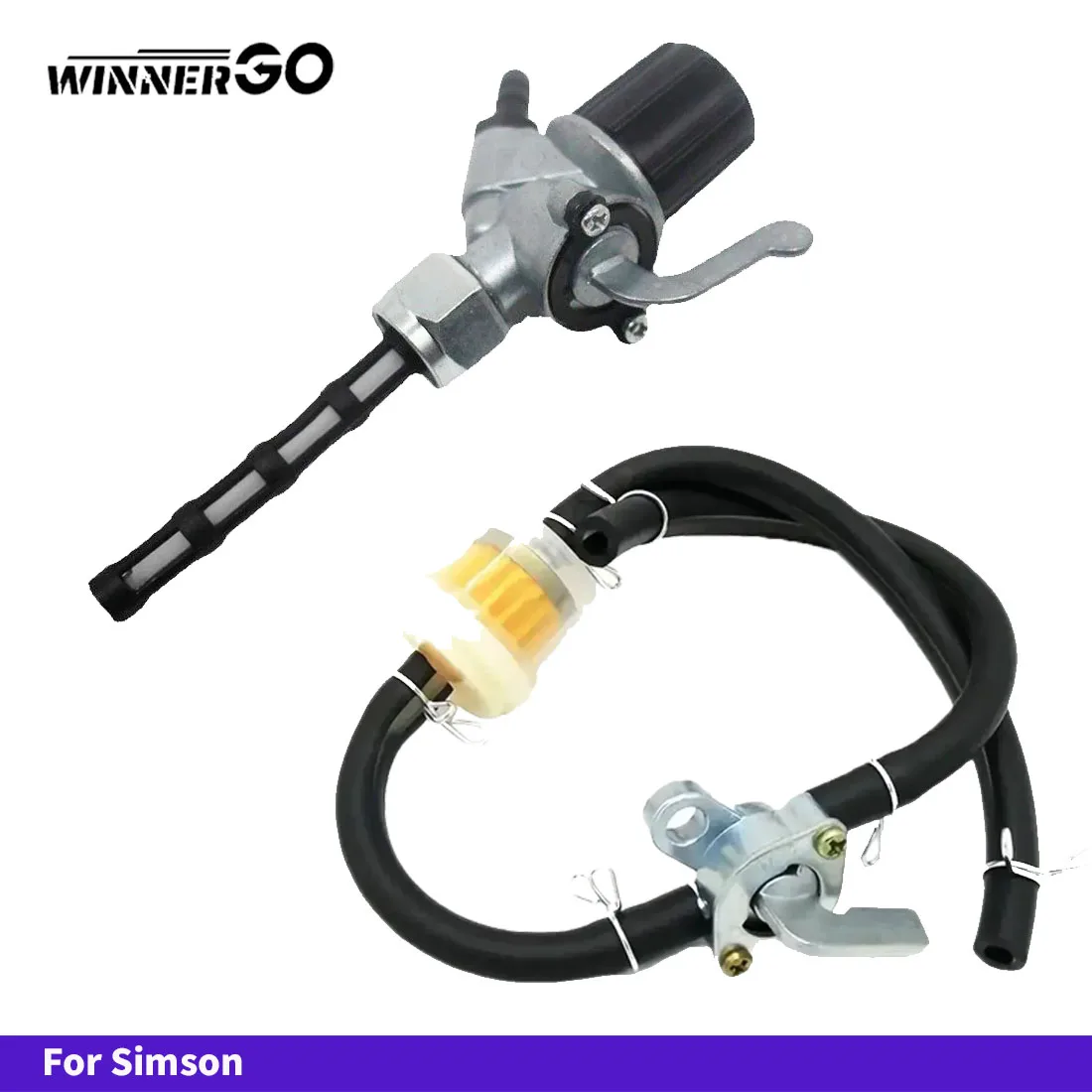 Válvulas de motocicleta, grifo de llave de purga, tanques de Gas para Simson S83 SR1 SR2 S50 S51 S53 S70 MZ, reparación de motor, piezas Thangaiah Simson SR60