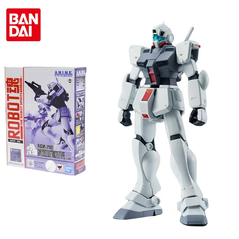 

Bandai Gundam Model Kit Anime THE ROBOT SPIRITS RGM-79D GM COLD DISTRICTSTYPE Ver. ANIME Action Figures Toys Gifts for Children
