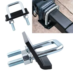 Heavy-duty hitch tensioner U bolt spherical mounting stabilizer swing bracket damper for trailer hitch units Steel