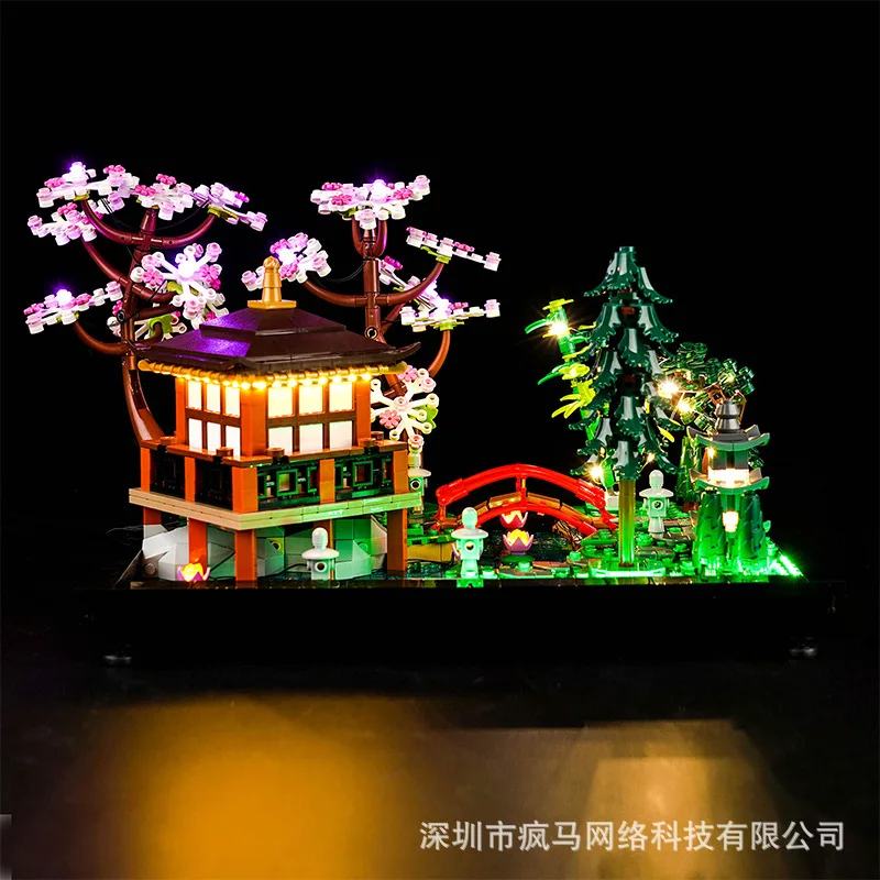 Led Light 10315 Set Suitable for Tranquil Garden Building Blocks Gift (Lighting Accessories Only)