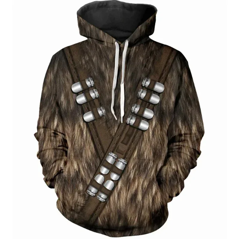 Anakin Skywalker Cosplay Sudadera con capucha hombres disfraz película Space Wars trajes de juego de rol vestido elegante ropa de fiesta para Maleaa