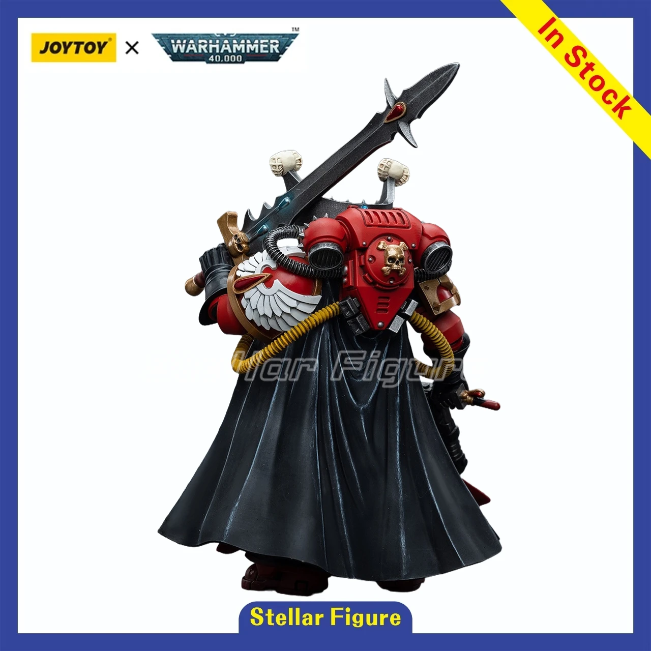 

【SF】JOYTOYS 1/18 Action Figure Blood Angels Mephiston Model Toys Gifts Collection Ornaments