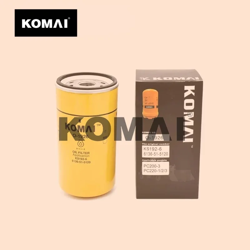 

Замена масляного фильтра KOMAI для Komatsu 6136-51-5120 so 6070 C-56141 PO-CO-01-01720