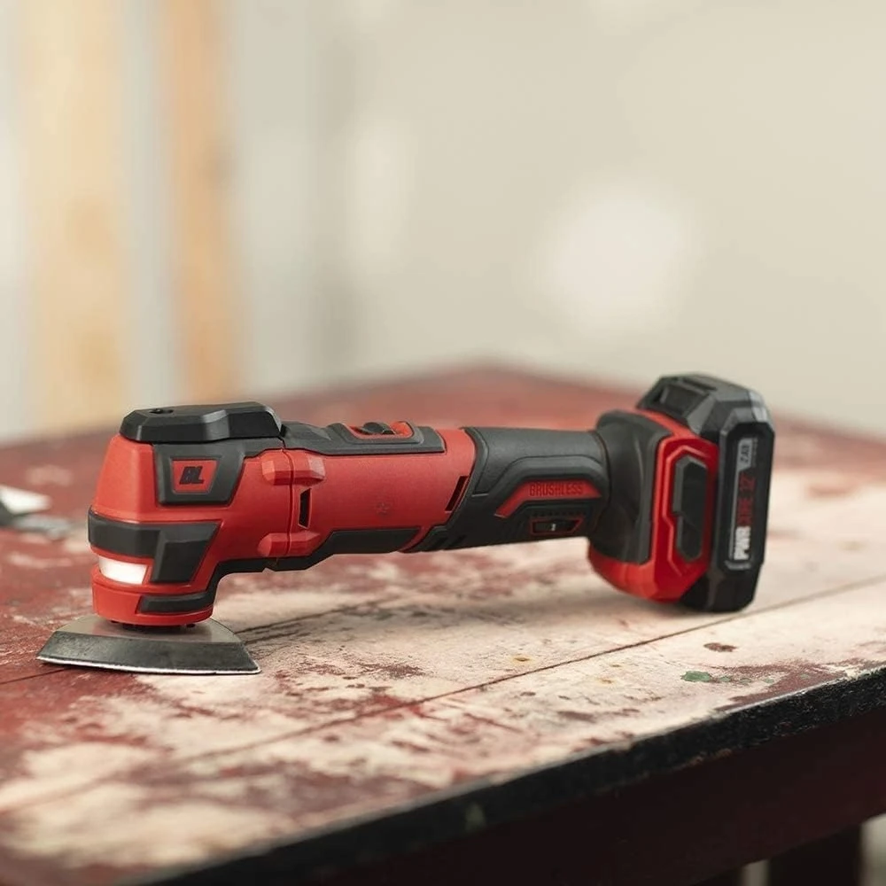 

Oscillating Multi Tool with Battery and Charger 40 PCS Accessories Kit 12V Cordless Power Tool