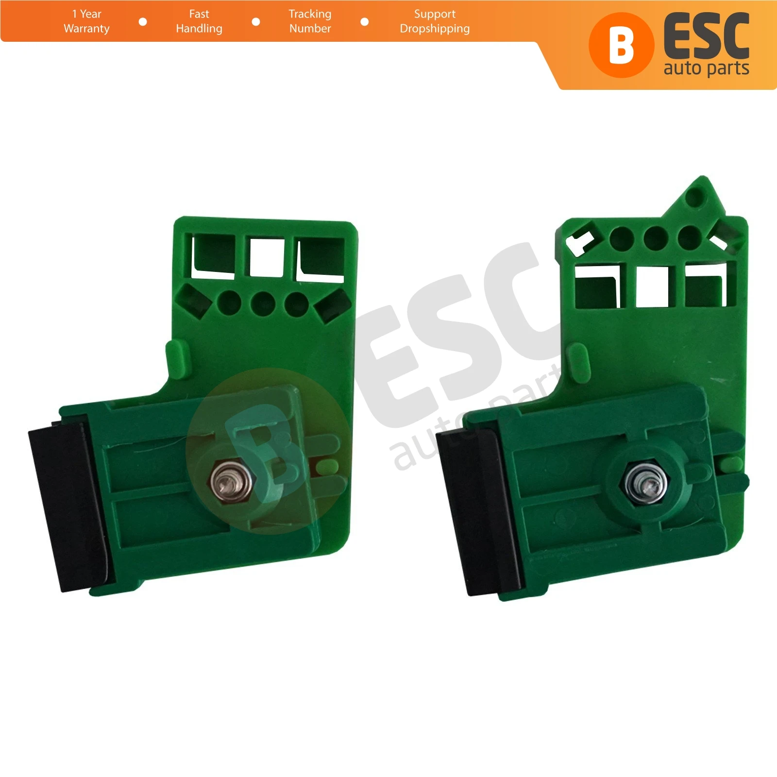 ESC Auto Parts EWR5311 Window Regulator Clips Front Left for VW Polo Classic 6KV2 1995-2002 Saloon Fast Shipment Made in Turkey