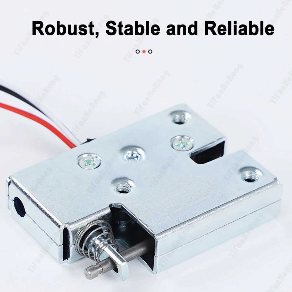 Small DC 12V Electric Control Cabinet Lock Cabinet Door Lock Locker Electronic Lock With Feedback Signal