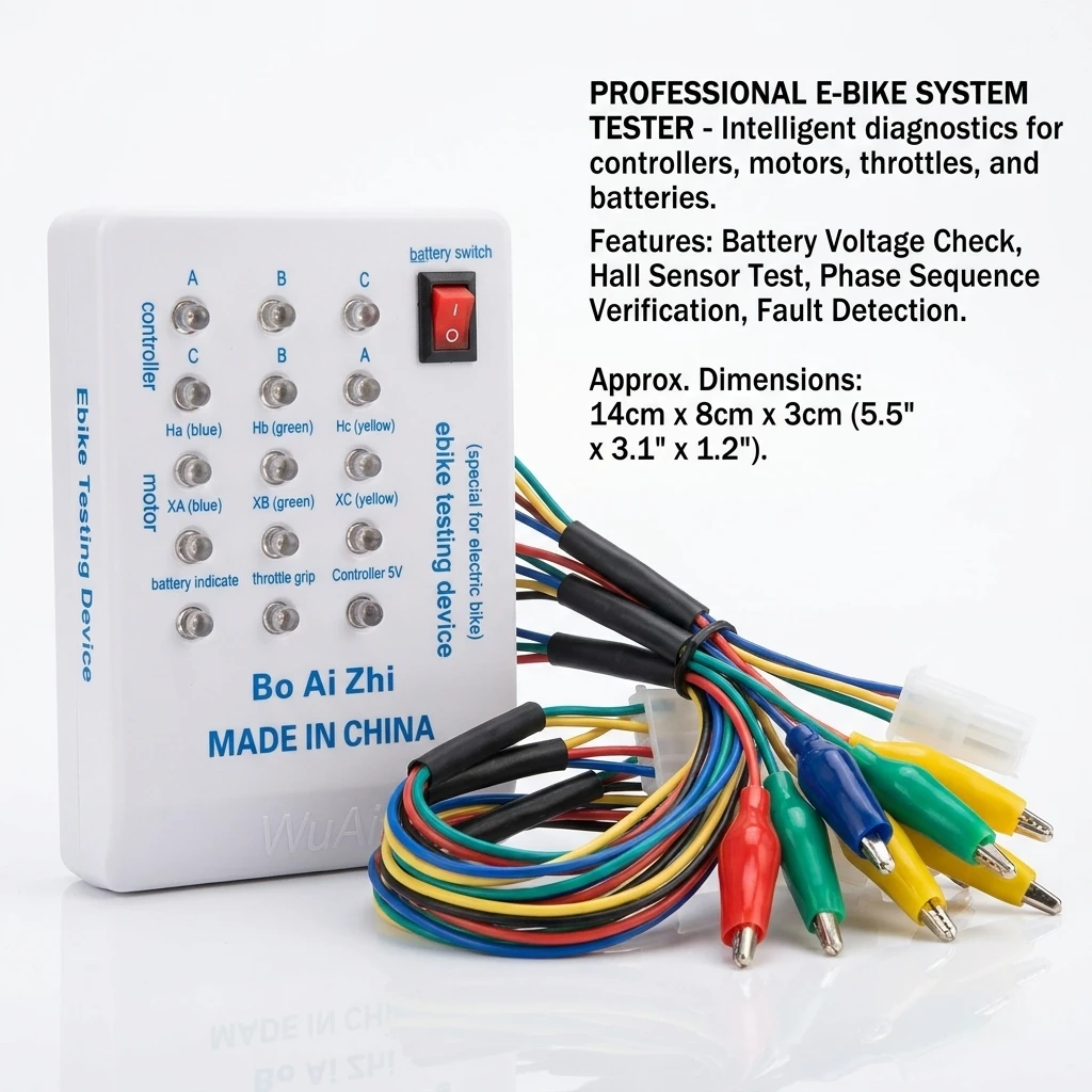 Brushless Motor Tester for Electro Car E-Bike Scooter - Controller Tester Tool