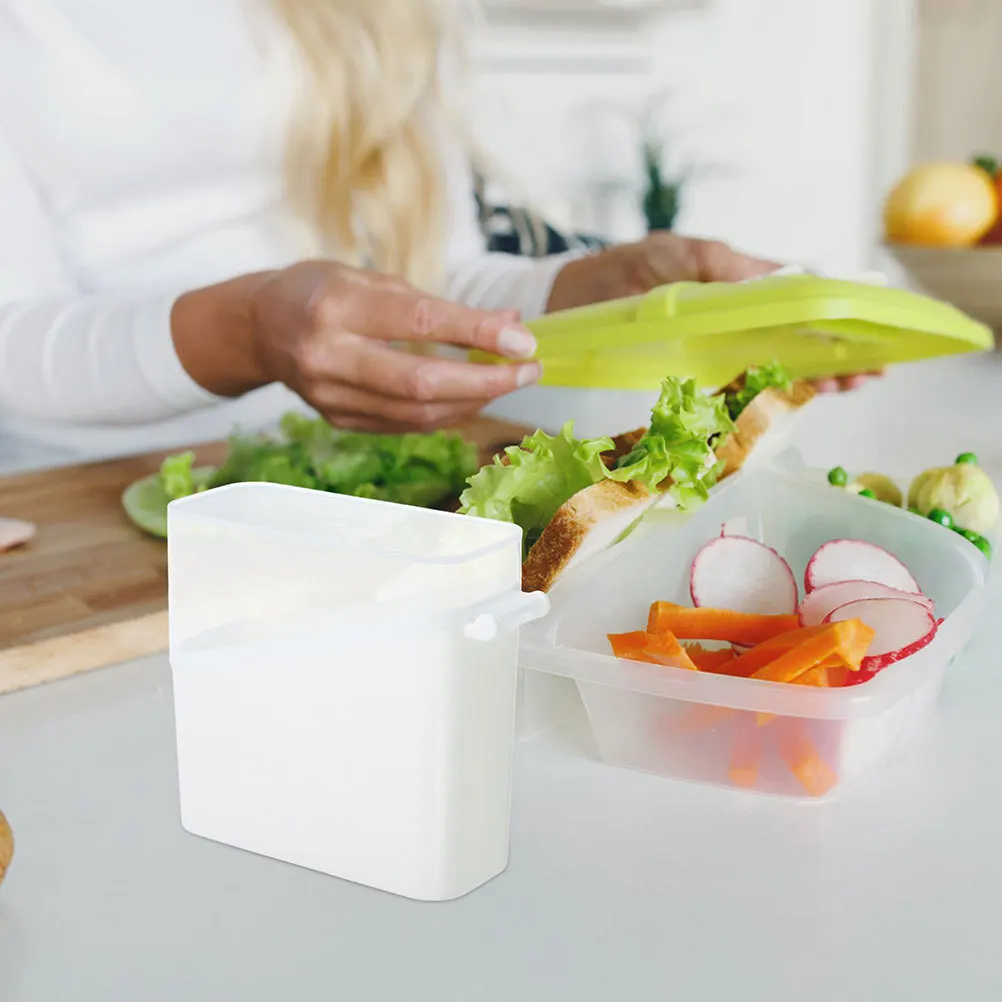 

2Pcs Cheese Box Fridge Storage Container Clear Cheese Slice Holder Multi-Purpose Butter Containers for Fridge