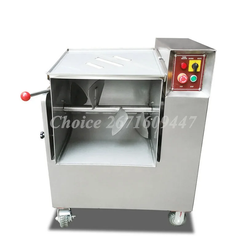 Commercial Meat Grinder Stainless Steel Combined Meat Mixer Automatic Meat Mixing Machine High-Quality Meat Stuffer