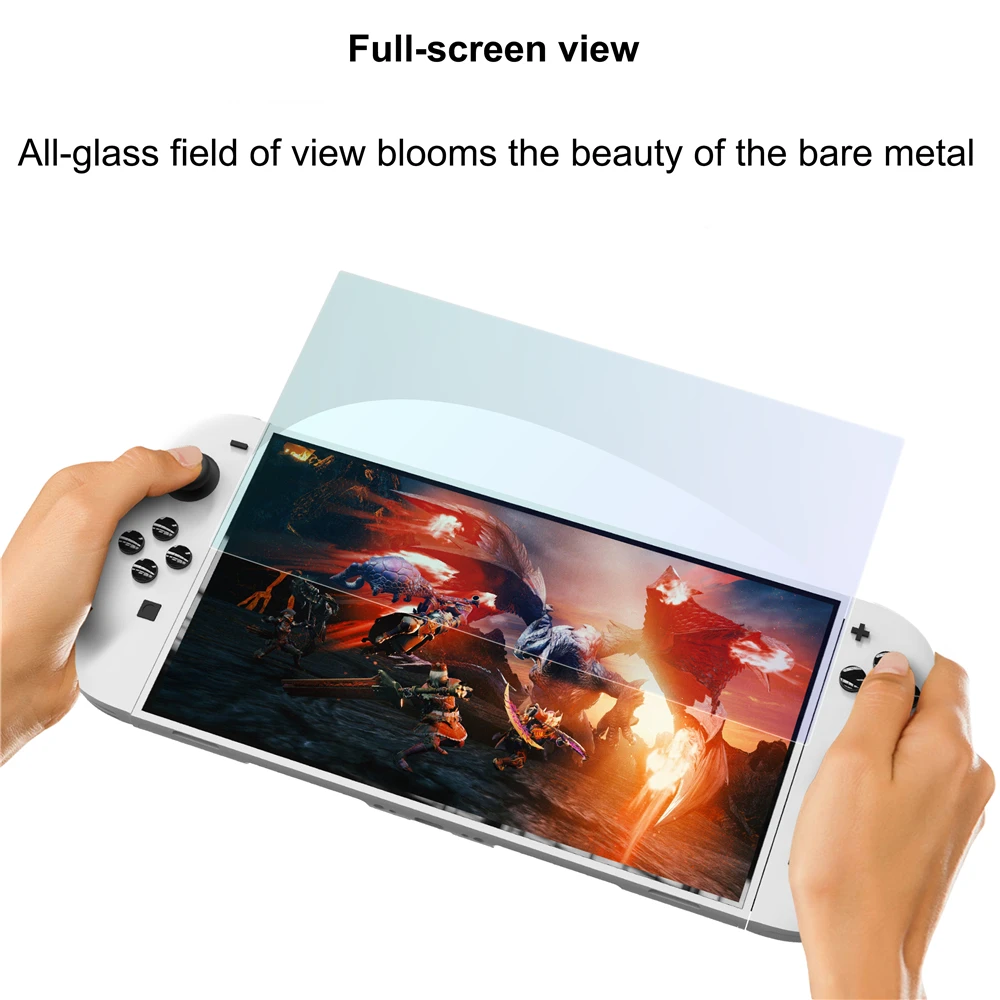 

for Switch 2 Screen Protective Film 9H Hardness Tempered Glass Film Ultra-Clear Game Console Screen Protector
