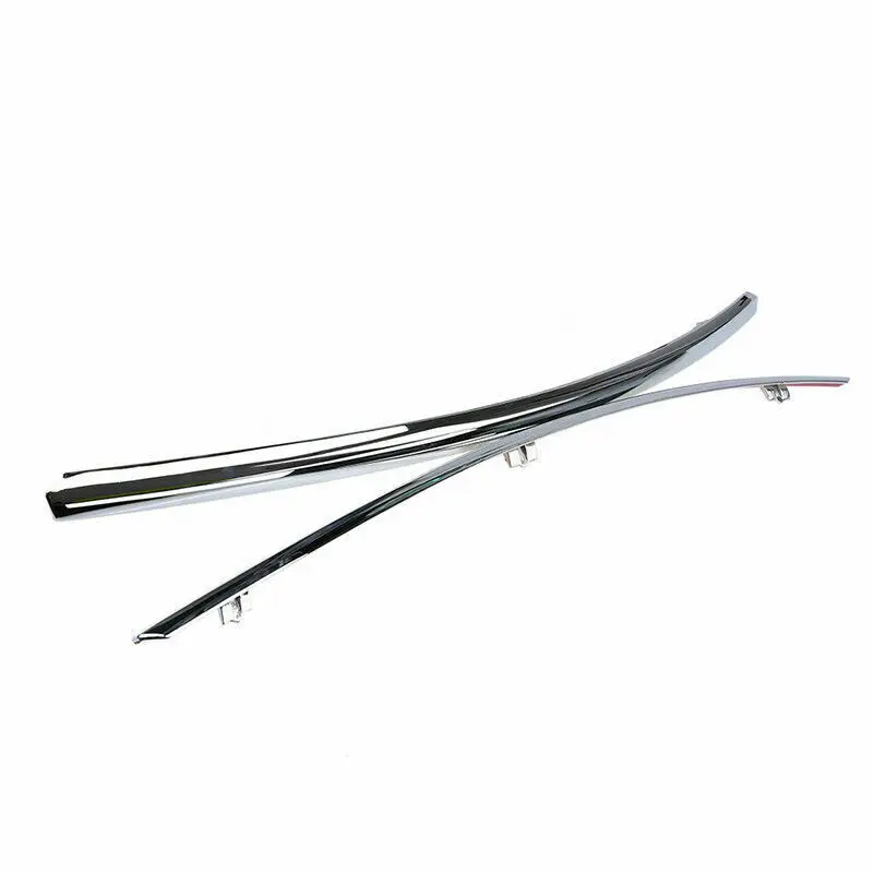 M93K-Car Front Bumper Lower Molding Trim Chrome For- A6 C6 4F0853065 4F0853066