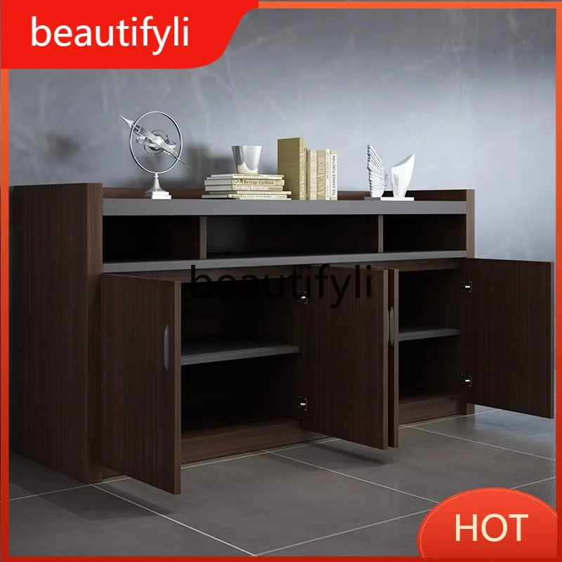 أثاث المكاتب خزانة الشاي لوحة حديثة خزانة منخفضة تخزين الملفات غرفة الاجتماعات خزانة طويلة K4050