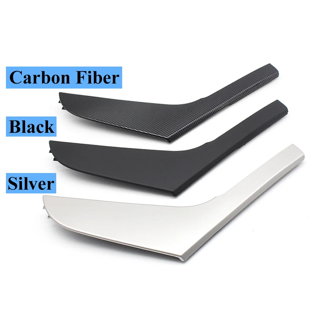 3 colores Interior del coche Panel de puerta izquierda derecha cubierta embellecedora para Volkswagen VW Golf 6 GTI MK6 2009 2010 2011 2012 2013 2014