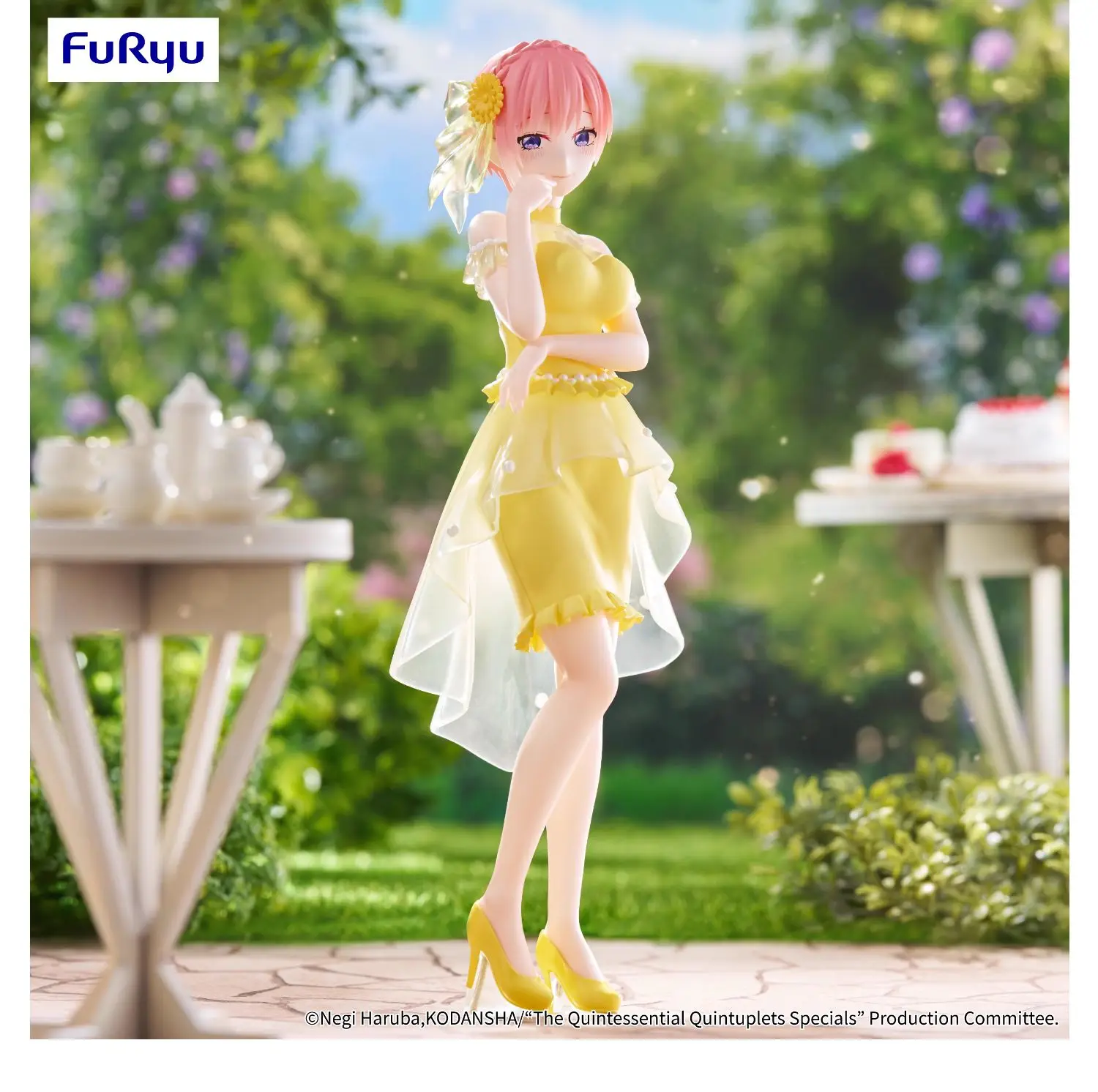 In Stock FuRyu Trio-Try-iT Nakano Ichika Dress Desktop Cute Doll Ornaments Anime Action Figure Toy Gift Model Collection