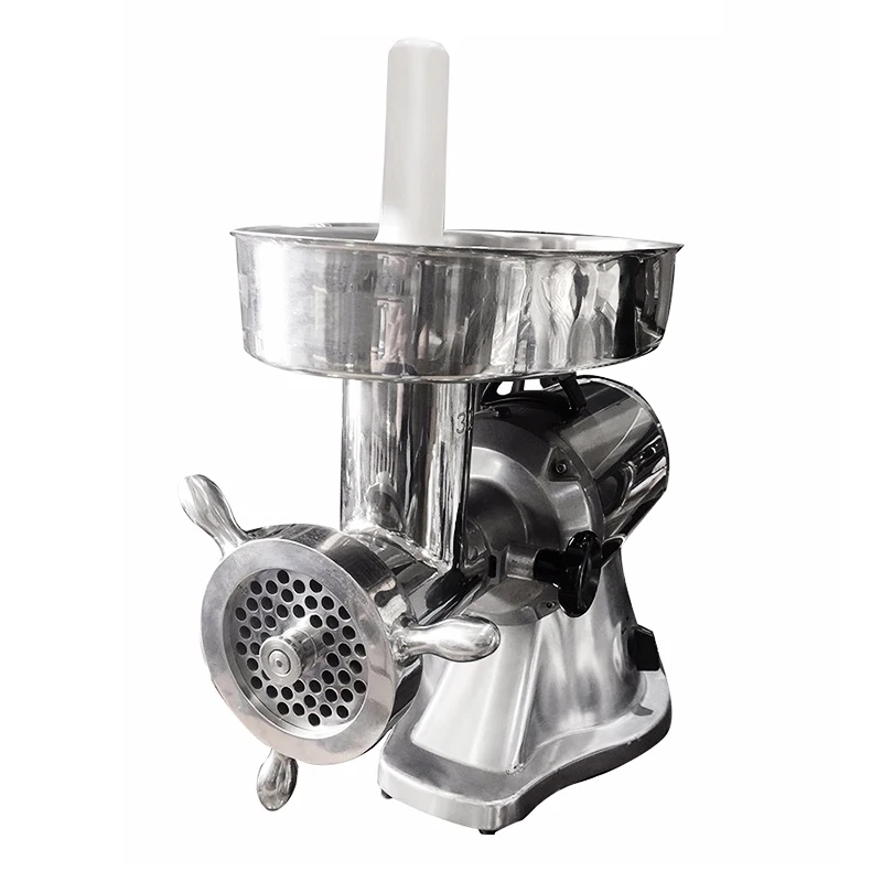 

Stainless steel commercial meat grinder restaurant safe operation meat grinding high speed