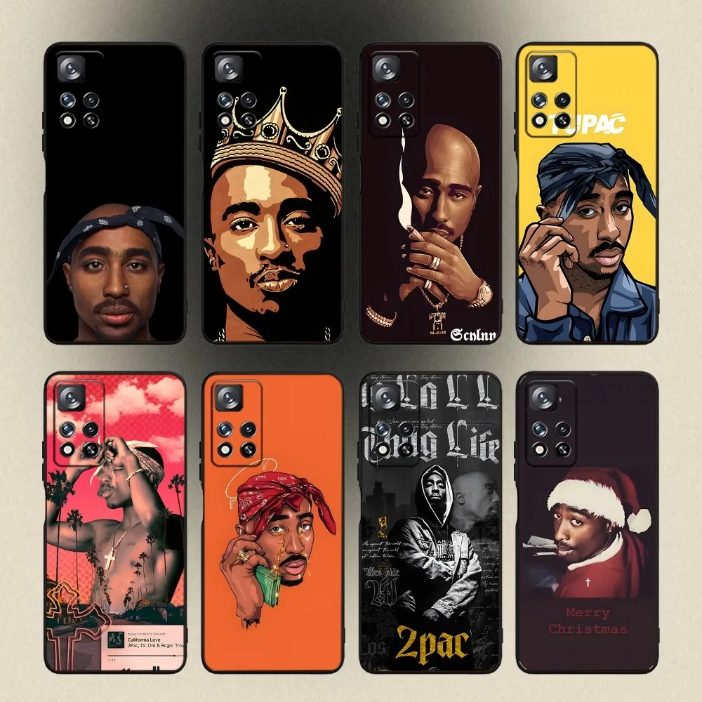 

Hiphop Rap 2Pac Tupac Shakur Phone Case For Samsung Galaxy A20,A21s,A22,A31,A32,A52,A53,A72,73,A80,A91 Soft Black Cover