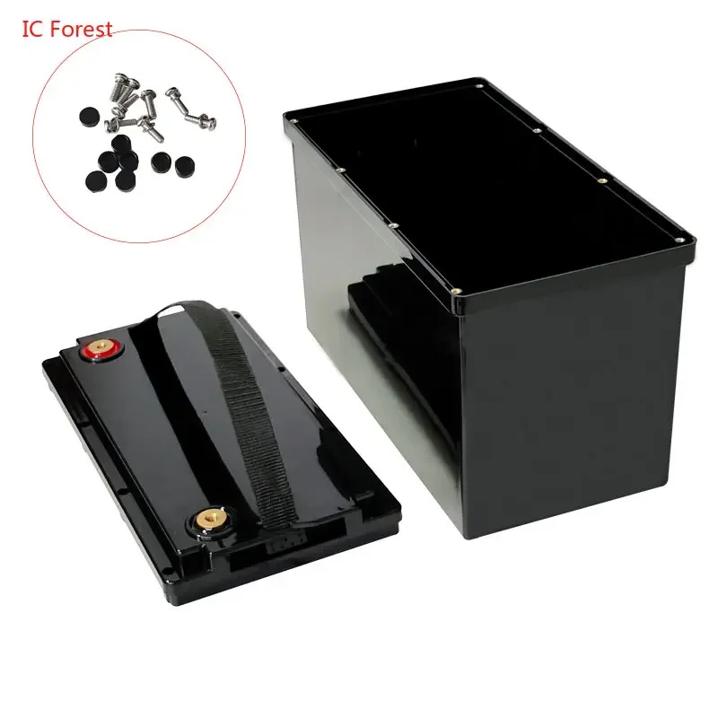 Lifepo4 Battery Storage Boxes Case 12V 50Ah 80Ah 90Ah 105Ah 120Ah 150Ah 180Ah 200Ah Solar Cells RV Yacht Battery Storage Boxes