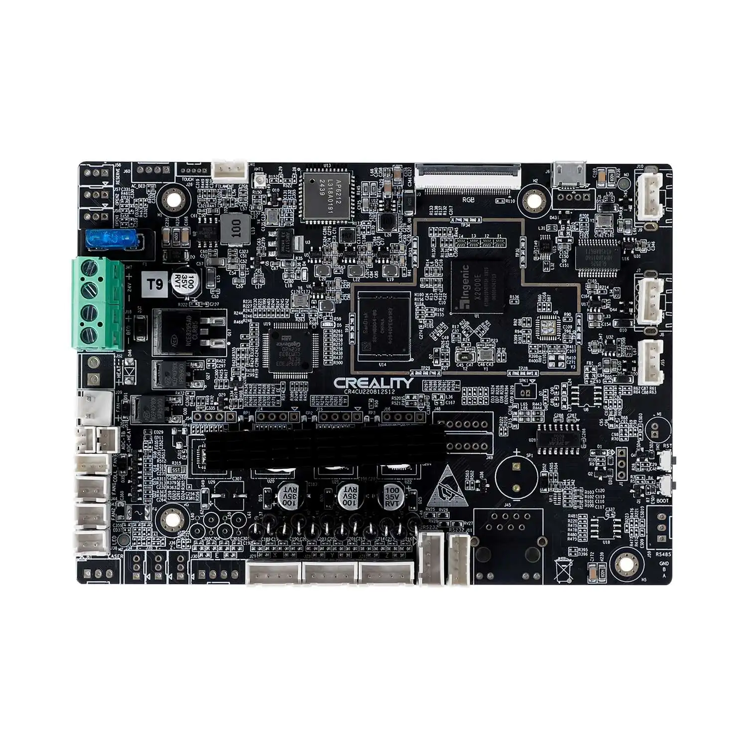 

Оригинальная бесшумная материнская плата Creality 3D K1_CR4CU220812S12_32_TMC2209_X2000E, материнская плата для деталей 3D-принтера K1