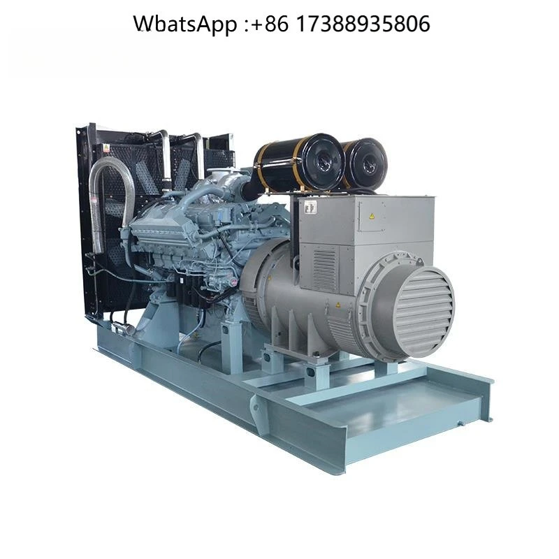 2MVA 2.5MVA 3MVA 4MVA 5MVA High Voltage Genset 10KV 10.5KV 11KV 16 Cylinders Engine Generator Set