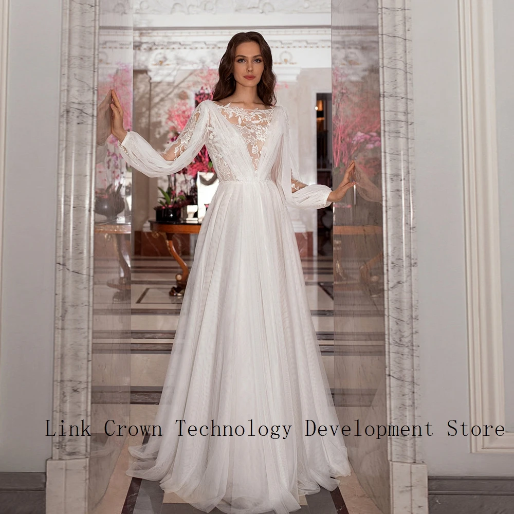 

Charming V Neck Wedding Dresses for Ladies Elegant A Line Bridal Gowns Exquisite Court Train Vestidos De Novia 2025 New Summer