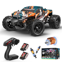 1:18 Entry-Level RC Cars for Beginners & Boys, Off-Road 4x4 RC Truck 40 km/h with 2 Batteries, Fast Remote Control Car