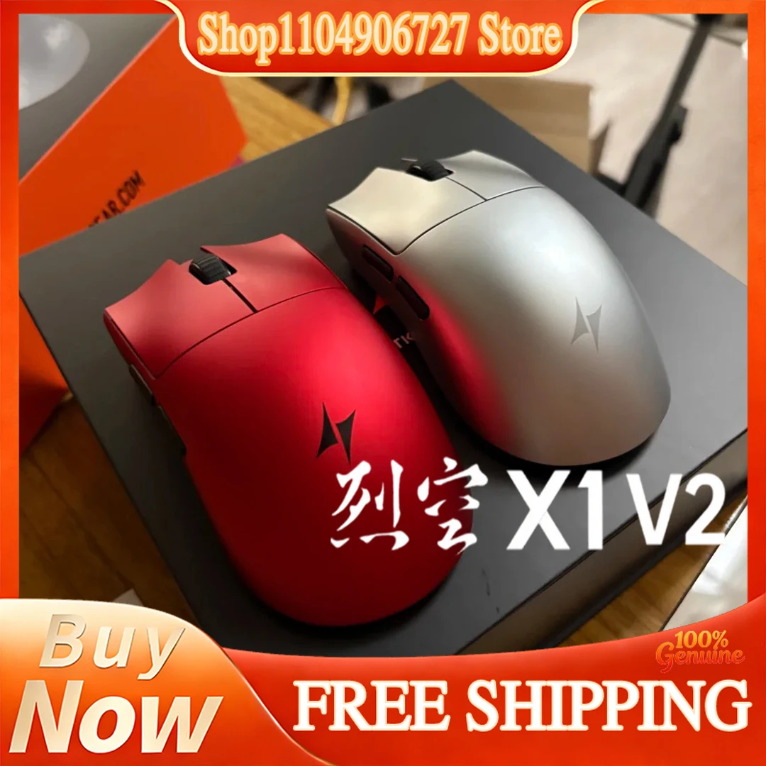 ATK X1 V2 Ultimate 2.0 Wireless Gaming Mouse Paw3950 54G Lightweight 750Ips Low Latency Nordic54 Esports Accessory For Gamer
