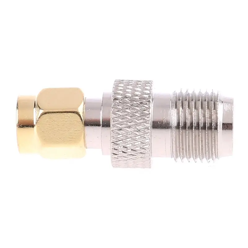 SMA Female To Type F Female Plug Straight RF Coaxial Adapter Connector Converter Drop Shipping