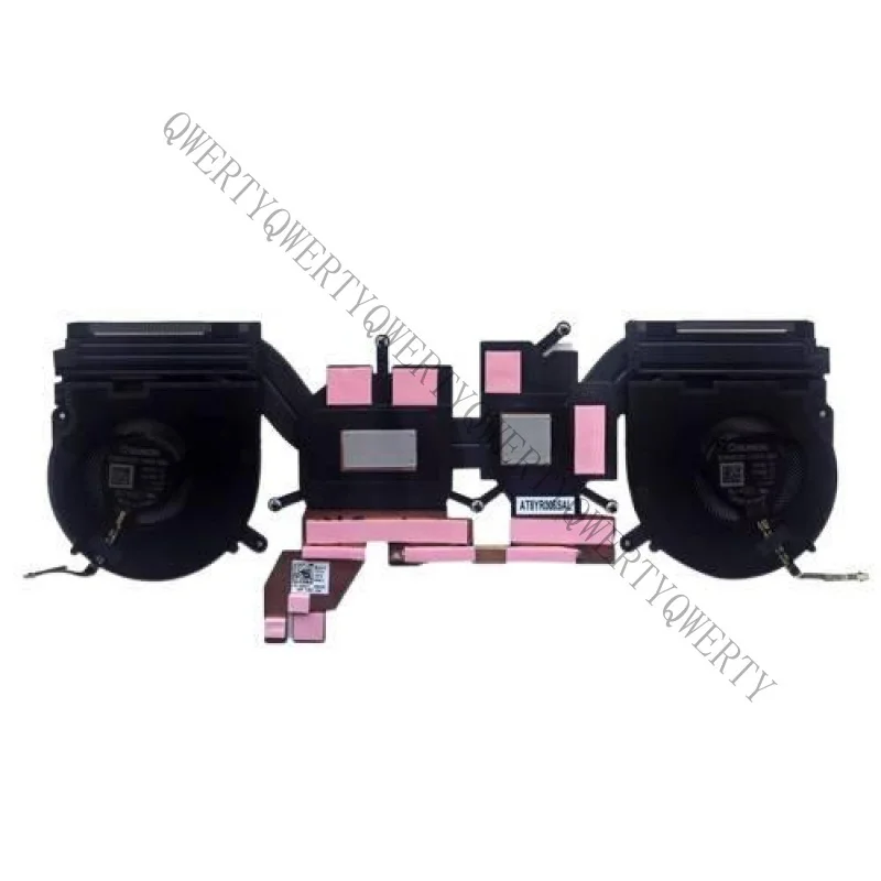 AO + nouveau pour Dell XPS 14 9440 CPU GPU ventilateur de refroidissement dissipateur thermique refroidisseur 0256J1 256J1