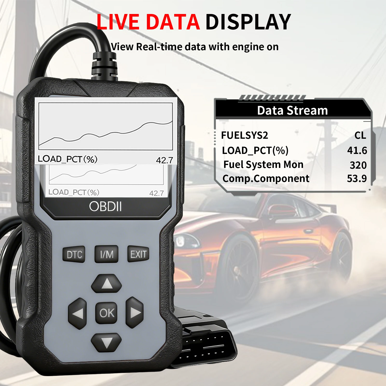 يمكن لقارئ رمز خطأ محرك السيارة الماسح الضوئي Obd Ii أداة المسح التشخيصي وقراءة ومسح رموز الخطأ من مركبات بروتوكول Obd2 من عام 1996 أو أحدث #5