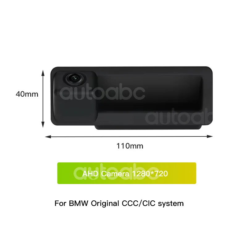 Achteruitrijcamera Voor Bmw F20 F22 F30 F34 F36 F10 F01 F06 F48 F25 F26 F15 F16 Kofferbak Handvat Backup Achteruitrijcamera Parkeerhulpcamera
