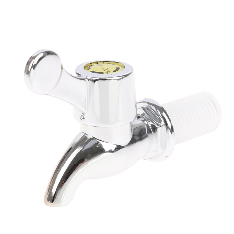 【1PC 17mm Silver Glass Wine Bottle Faucet Jar Wine Water Tank Faucet】