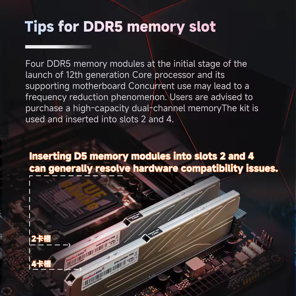 킹뱅크 실버 DDR5 RAM