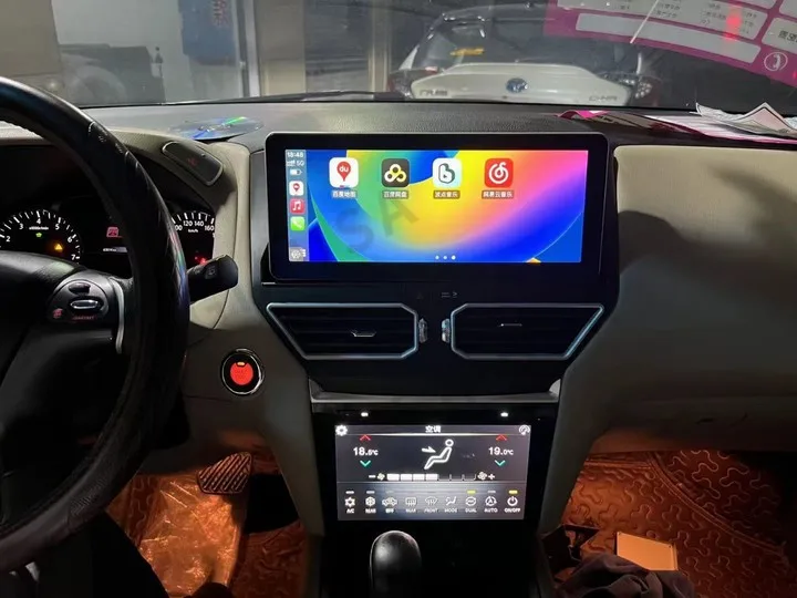 

Автомобильный мультимедийный плеер, плеер на Android 13, с двумя экранами 12,3 дюйма, 12 + 2012 ГГц, GPS, для Nissan Pathfinder 2021-256 ГГц