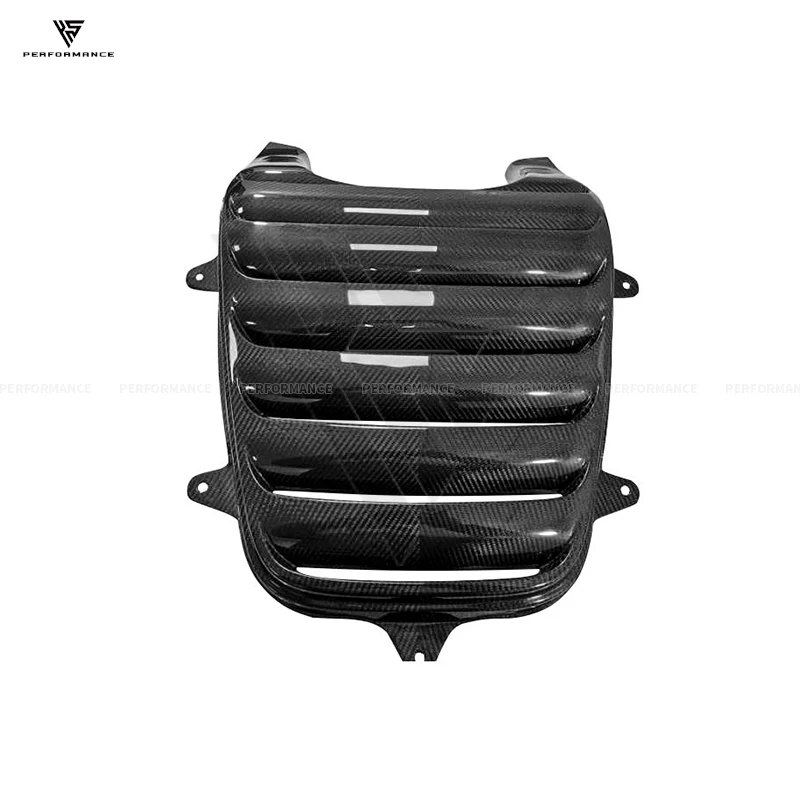 

675LT Style Dry Carbon Fiber Car Exterior Parts Rear Engine Cover For Mclaren MP4-12C 625C 650S 2014-2017 Carbon Engine Cover