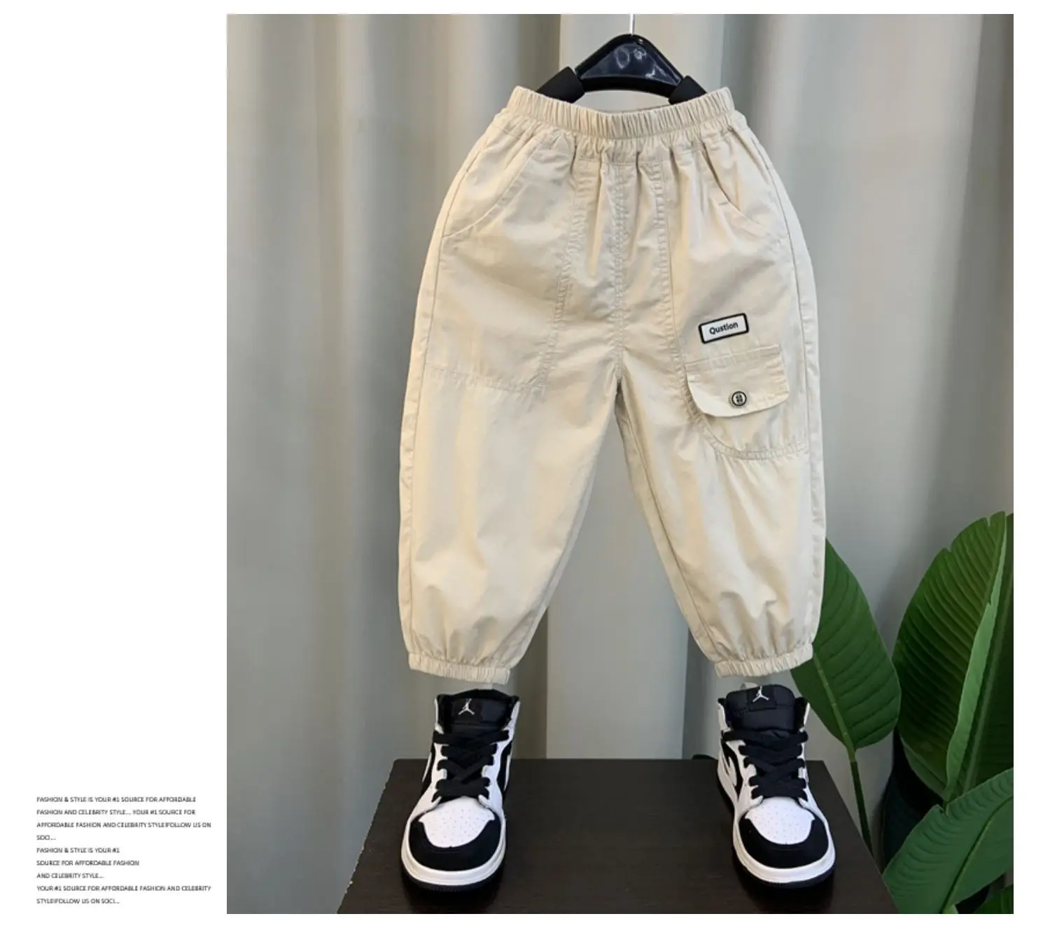 Neue Sommerhose für Jungen, hübsche, leichte und bequeme, mückensichere Hose für Kinder im Alter von 2–8 Jahren, Kinder-Overalls – Detail 13