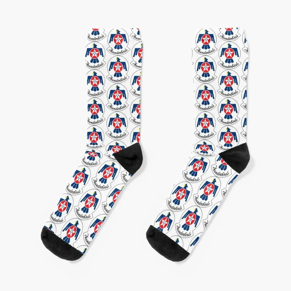 

Thunderbirds Air Demonstration Team Socks Antiskid soccer Wholesale gift Socks Men Women's
