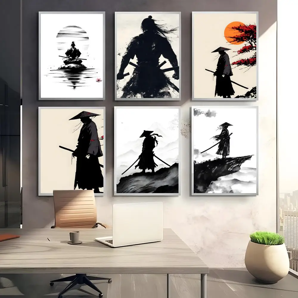 Lone Ronins Poster High-definition poster stickers ideal gifts for bedrooms living rooms