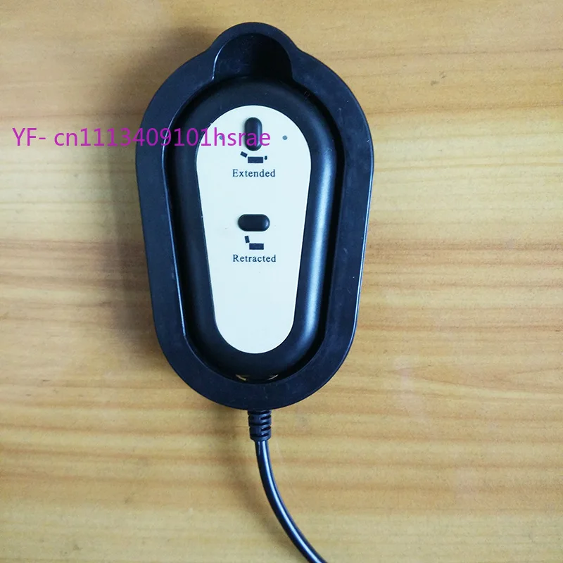 433MHz Split Wireless Remote Control Wired Handle Power Adapter Push Rod Motor Controller