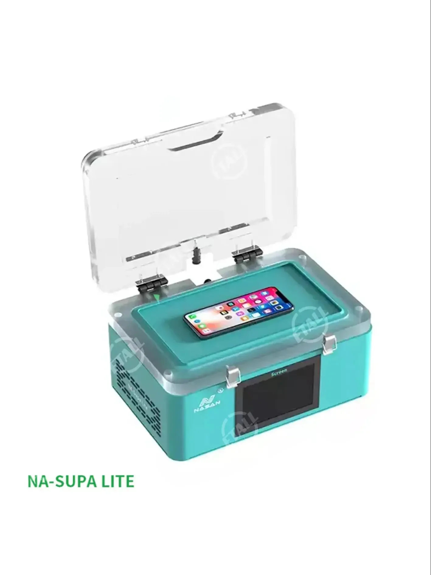 NASAN NA-SUPA LITE Mini LCD OCA Laminate Machine For Flat Curved Screen LCD Repair Air Bag Lamination No Air Compressor Required