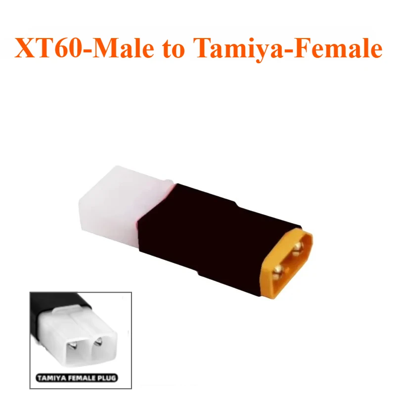 TAMIYA Mini Tamiya Adapter Man Vrouw naar XT60/T Plug Batterij Conversie Deans Connector Voor RC Model FPV Lipo Batterij ESC